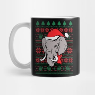 Christmas Elephant Mug